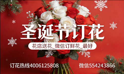 阳江阳西县花店送花_微信订鲜花_圣诞节订花_最好? 阳江阳西县花店